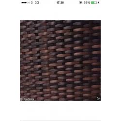 Rattan garden outdoor
