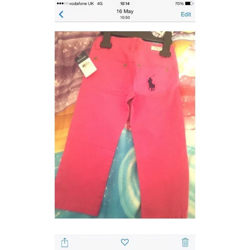 Ralph lauren jeans & coat for sale