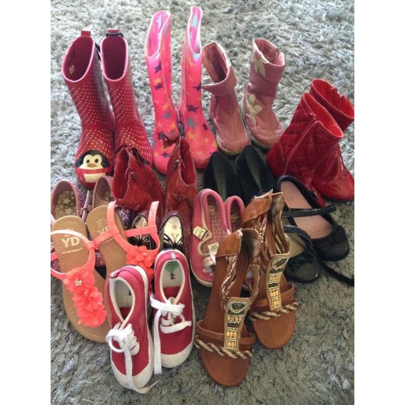 Bundle Of Girls Shoes