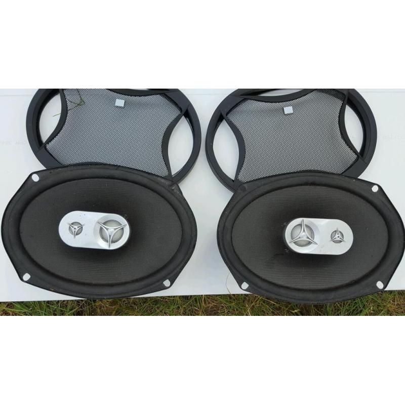 JBL 6x9 three-way speakers