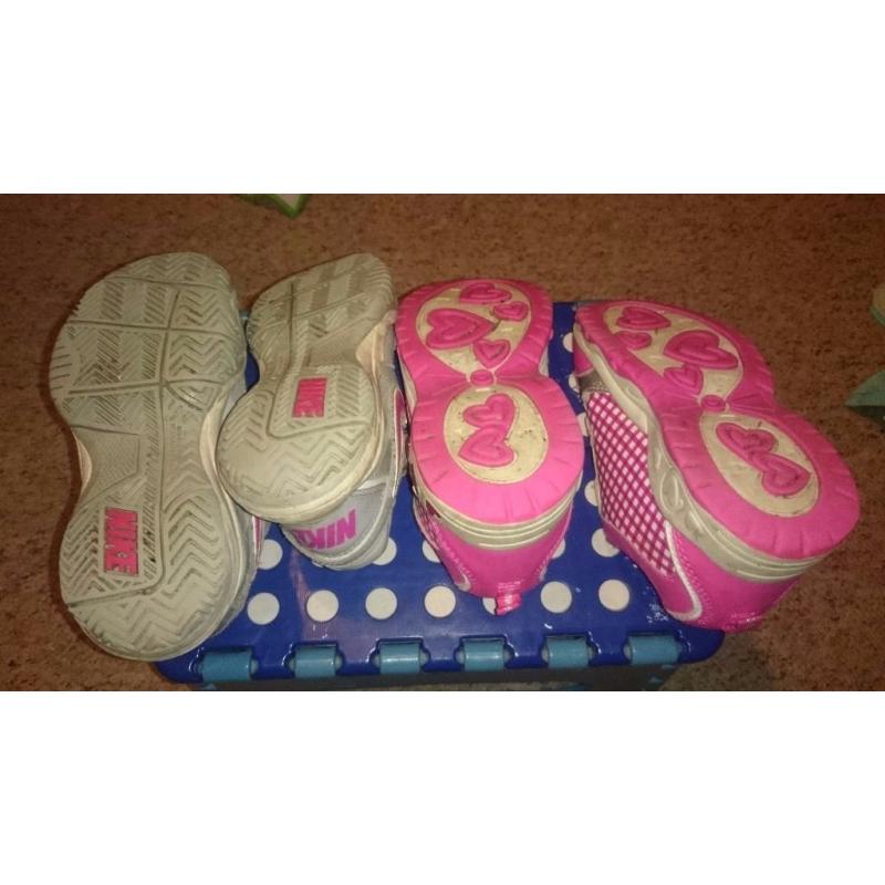 Girls trainers size 10