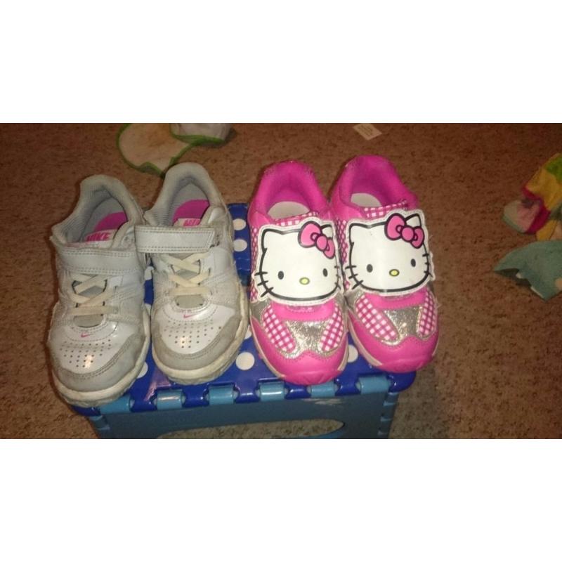 Girls trainers size 10