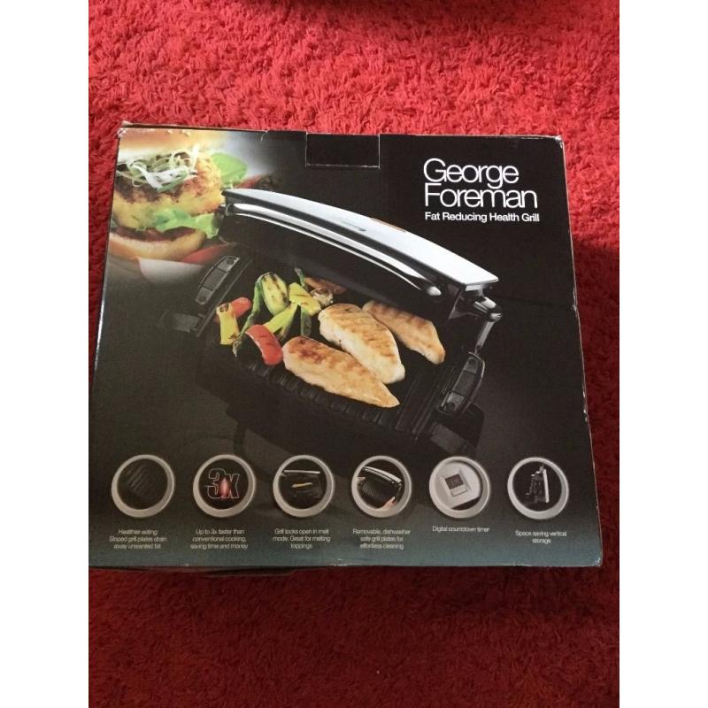 George Foreman Grill/Melt - Family 4 portion (Brand new!)