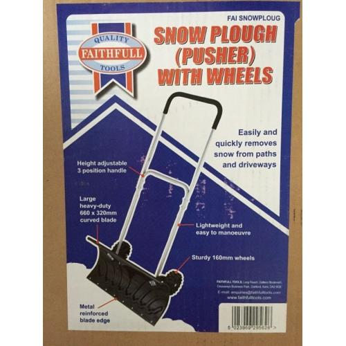 Snow plough