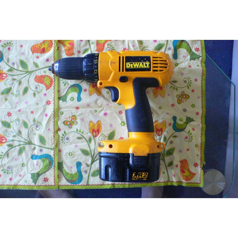 dewalt 14,4 volt cordless drill