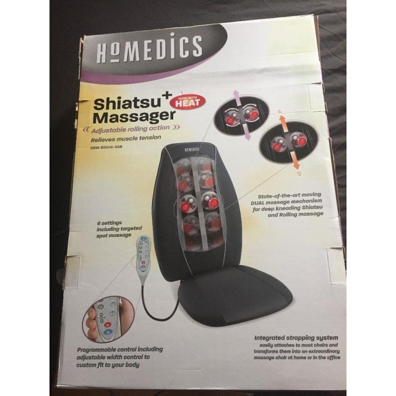 Homedics Heat Massager(attaches to chair)