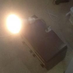 Lamp - Vintage Bakelite Radio upcycled into a lamp