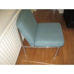 Chair with chrome frame