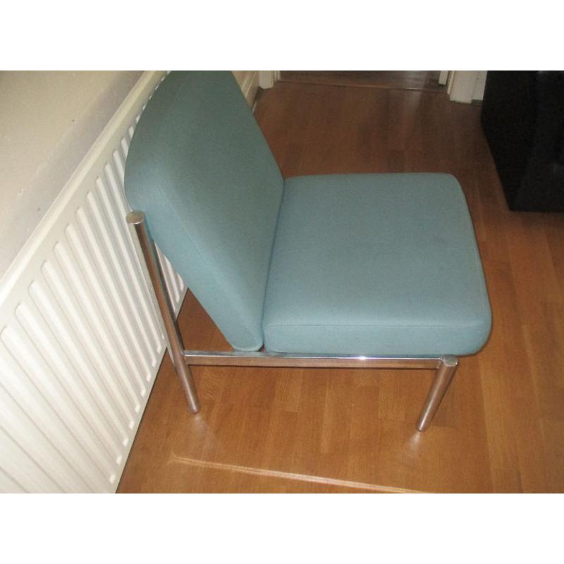 Chair with chrome frame