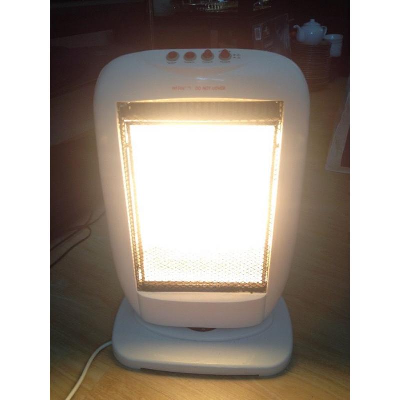 Portable white radiator