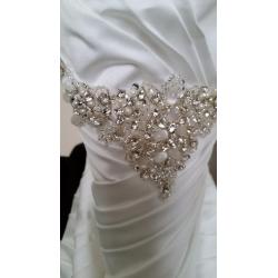 Ivory wedding dress size 12/14