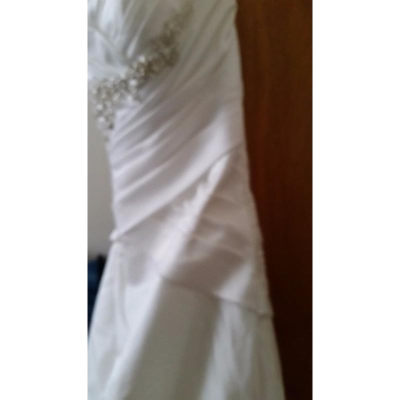 Ivory wedding dress size 12/14