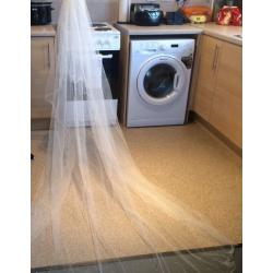Long wedding veil