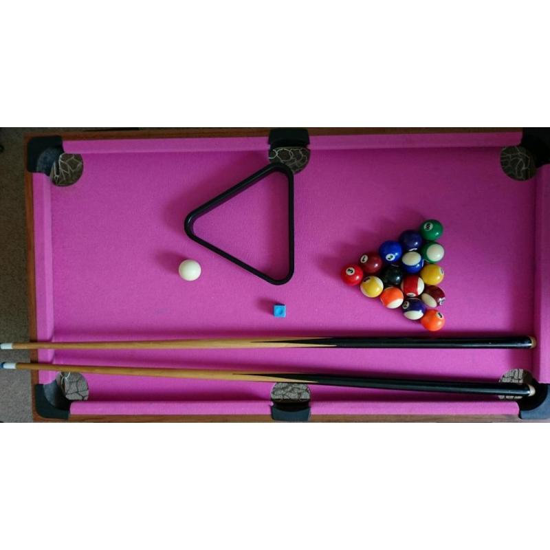 3ft Table top pool table