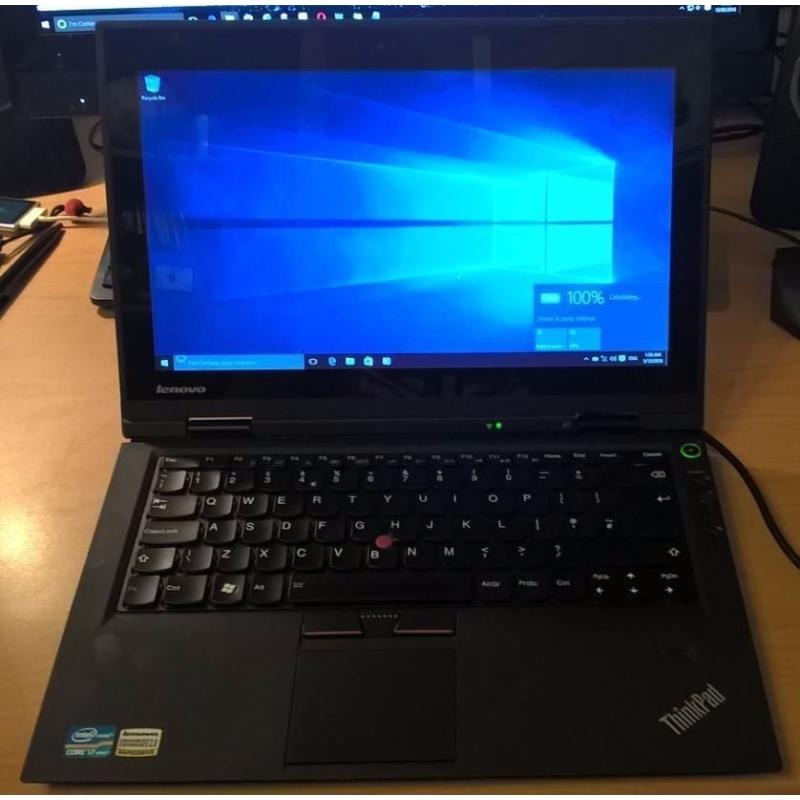 Lenovo IBM Thinkpad X1 Ultrabook laptop Intel Core i7 processor and SSD hard drive