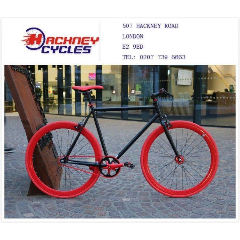 Brand new single speed fixed gear fixie bike/ road bike/ bicycles + 1year warranty & free service c6