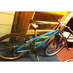 mountain bike Apollo bicycle size 14 aluminum frame 21 gear front suspension