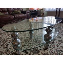 Glass table