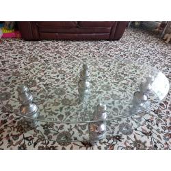 Glass table