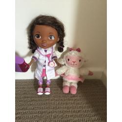 Doc Mcstuffins Time for your checkup Interactive Doc and Lambie