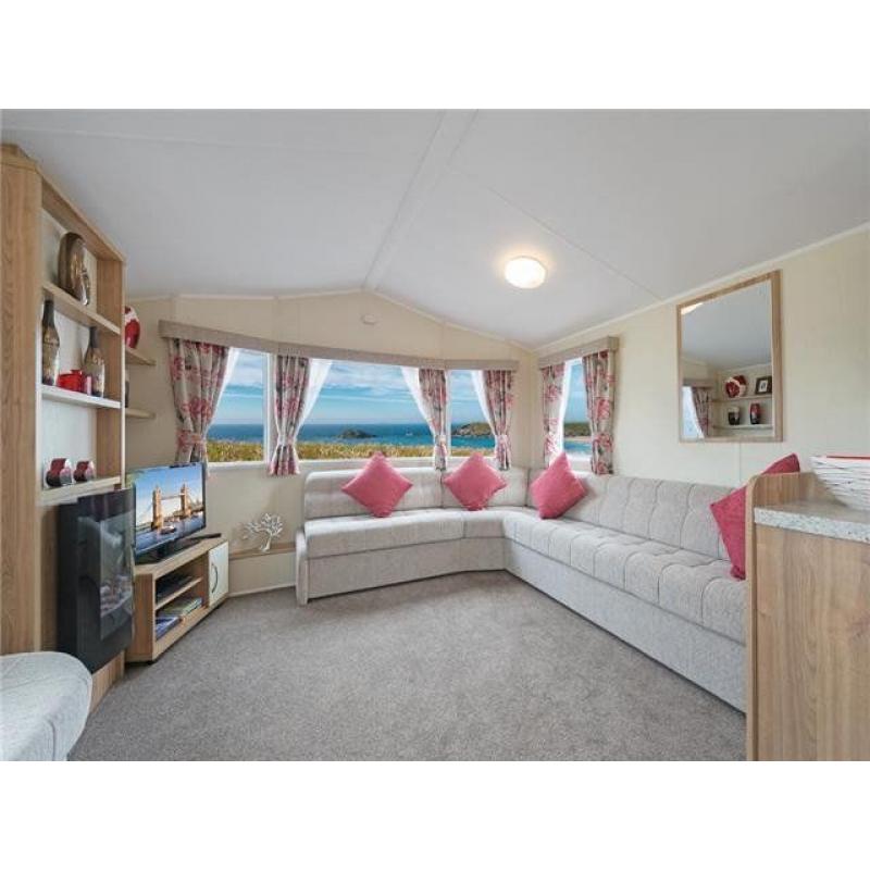 Brand new static caravan holiday home for sale on East Yorkshire coast Withernsea Sands nr Hornsea.