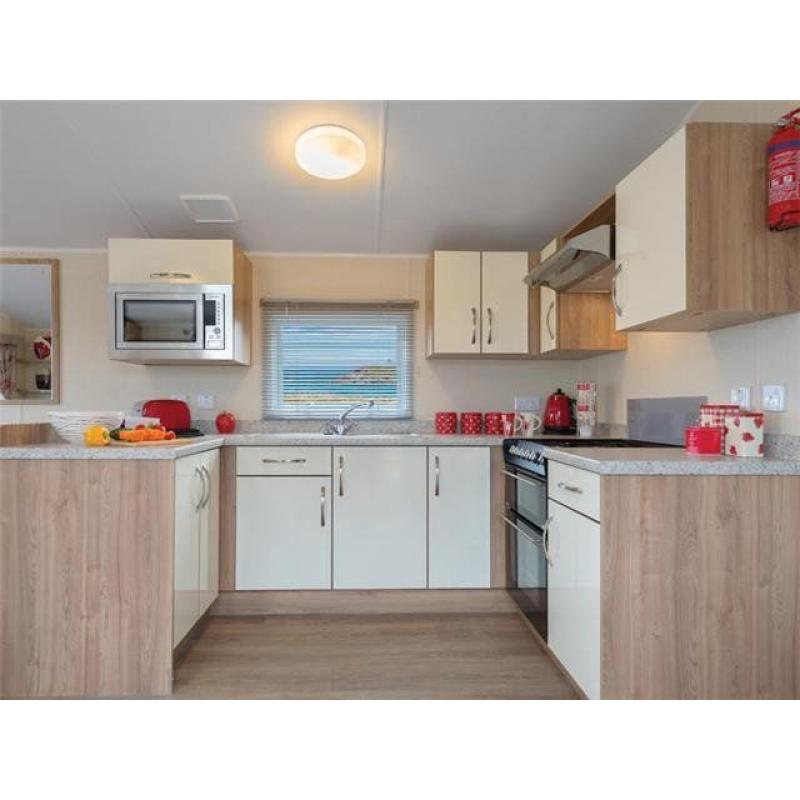 Brand new static caravan holiday home for sale on East Yorkshire coast Withernsea Sands nr Hornsea.
