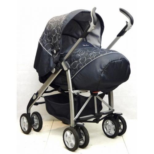 Silver Cross 3D Pushchair & Pram System - Charcoal