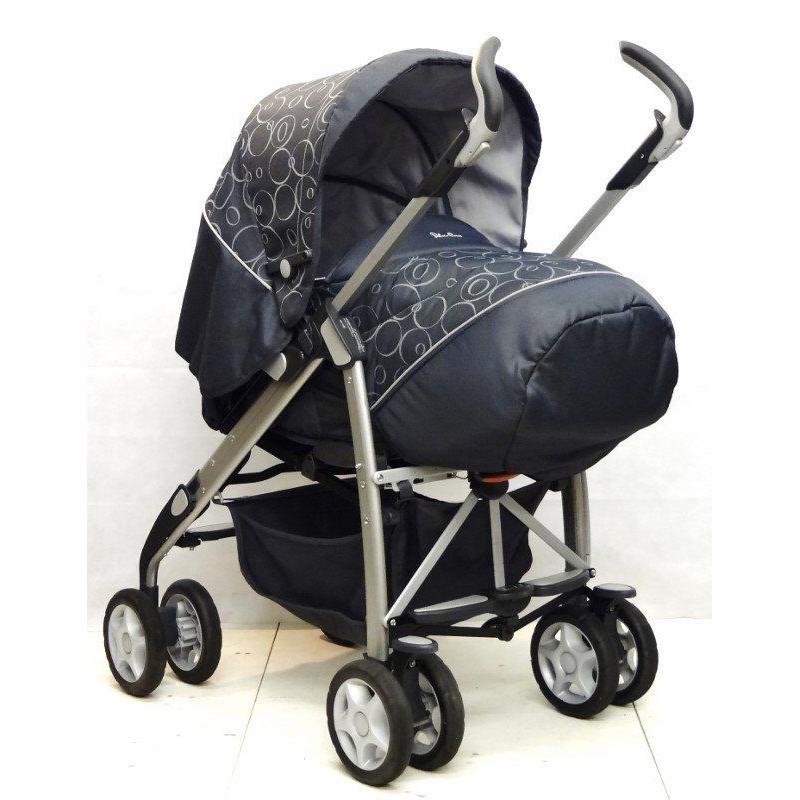Silver Cross 3D Pushchair & Pram System - Charcoal