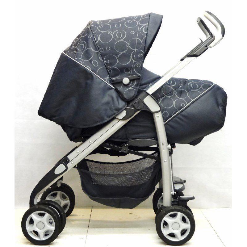 Silver Cross 3D Pushchair & Pram System - Charcoal