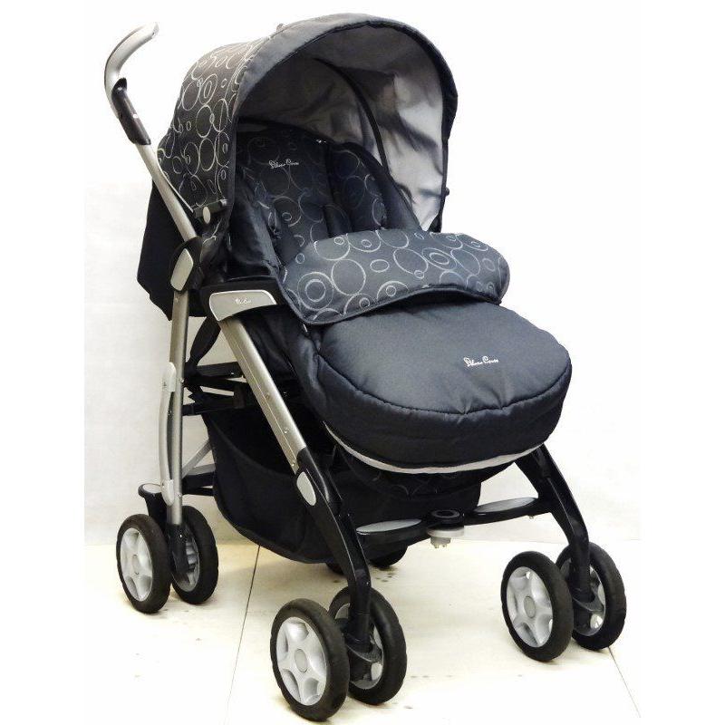 Silver Cross 3D Pushchair & Pram System - Charcoal