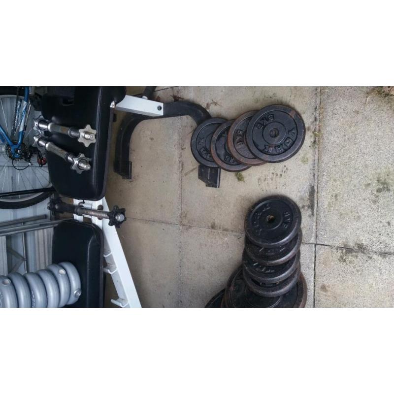 Weights and Bench