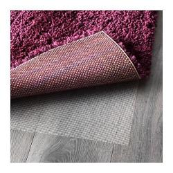 ÅDUM Rug, high pile, lilac, 80x150 cm