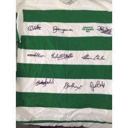 LISBON LIONS SIGNED SHIRT BY 9 PLAYERS