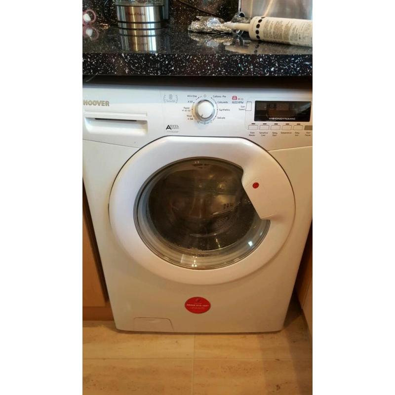 Hoover washing machine 8kg