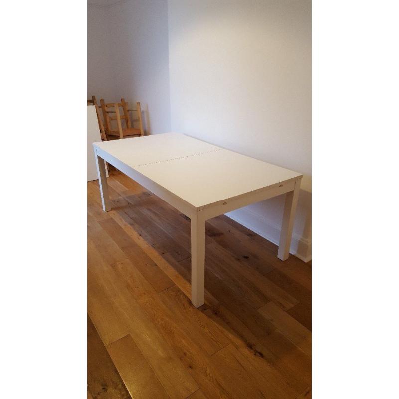 extending dinning table &10 chairs