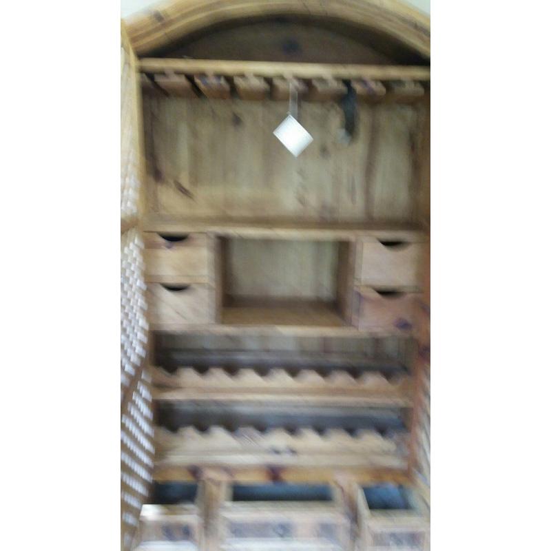 HANDCRAFTED MEXICAN DRINKS BAR/CABINET