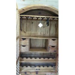 HANDCRAFTED MEXICAN DRINKS BAR/CABINET