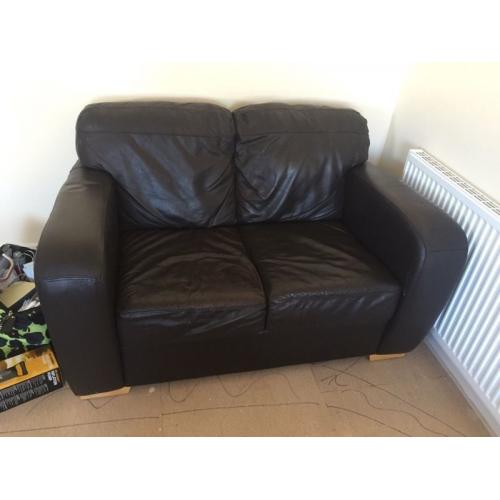 Leathers couches 2 seater and 3 seater FREE