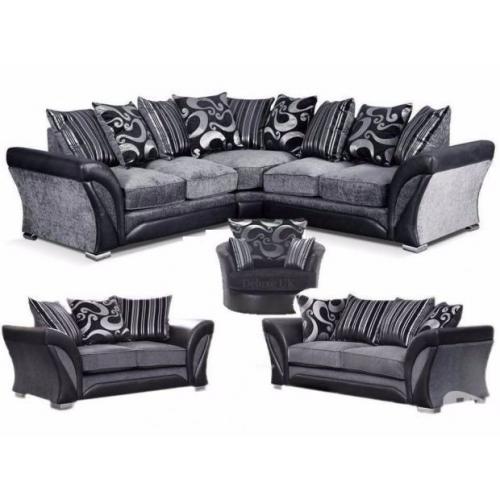 special promotion 3+2 or corner sofas dfs model free pouffe