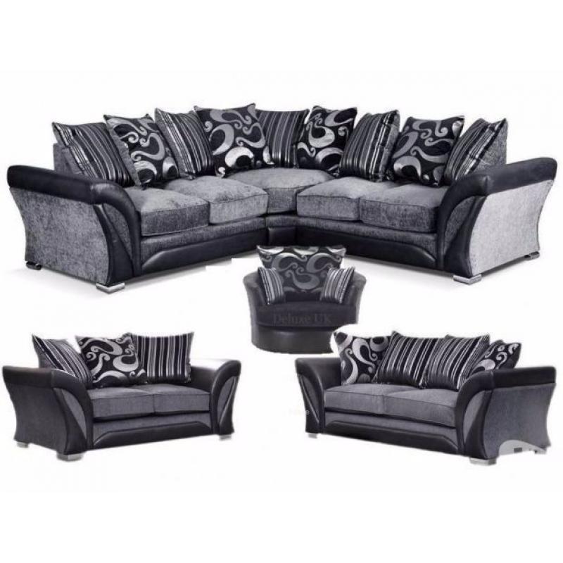 special promotion 3+2 or corner sofas dfs model free pouffe