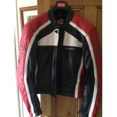 Genuine leather suit