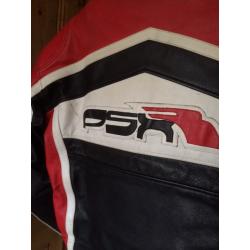 Genuine leather suit
