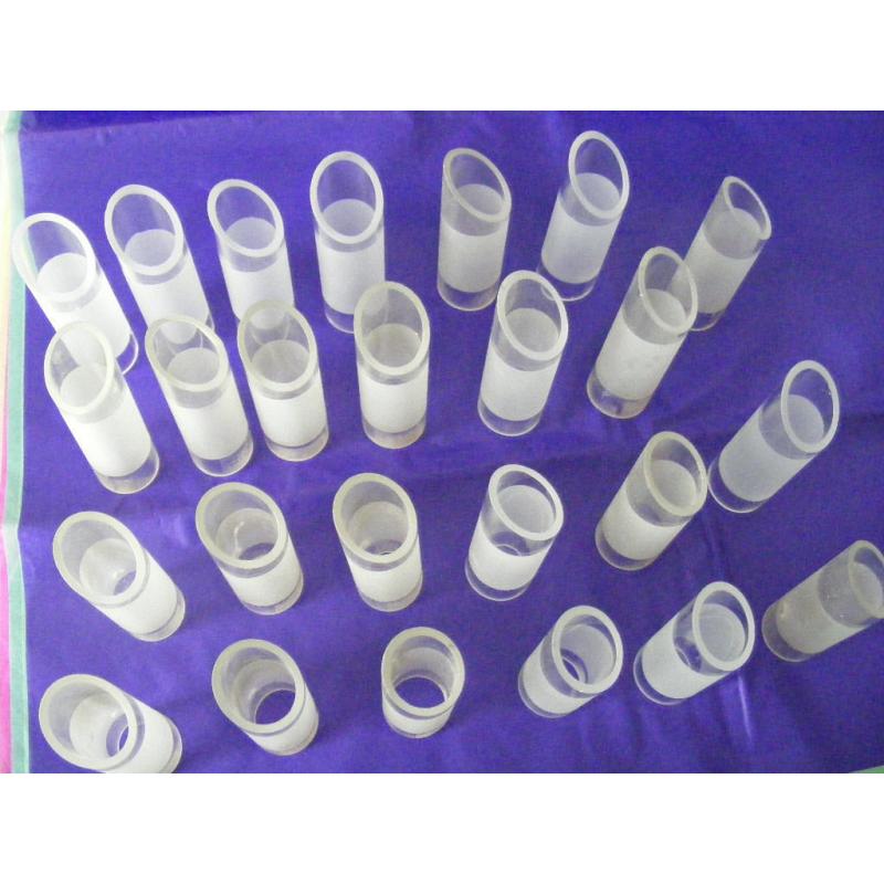 Frosted Glass Finger Lampshades for Next Metro Lights
