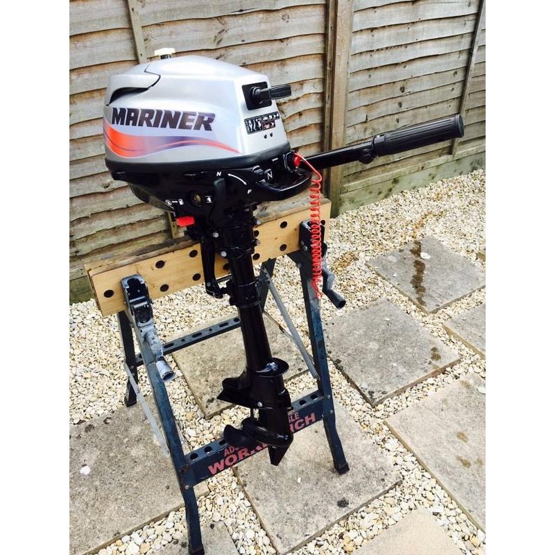 Mariner 3.5hp F3.5M Short Shaft 4-Stroke Lightweight Outboard Motor