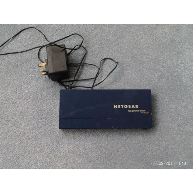 Netgear Fast Ethernet switch FS108