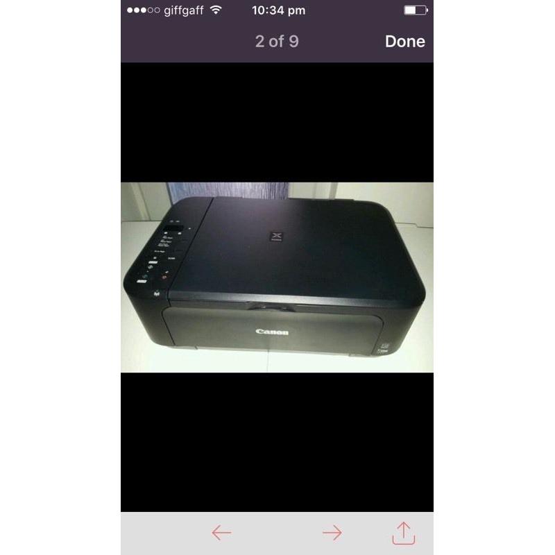 Canon all in one wireless printer