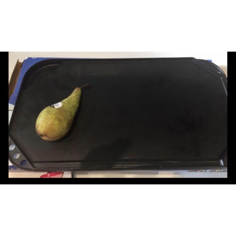 Cookwork non-stick 2-sided grill plate