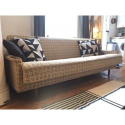 MID-CENTURY MODERN DANISH SOFA BED - VINTAGE RETRO