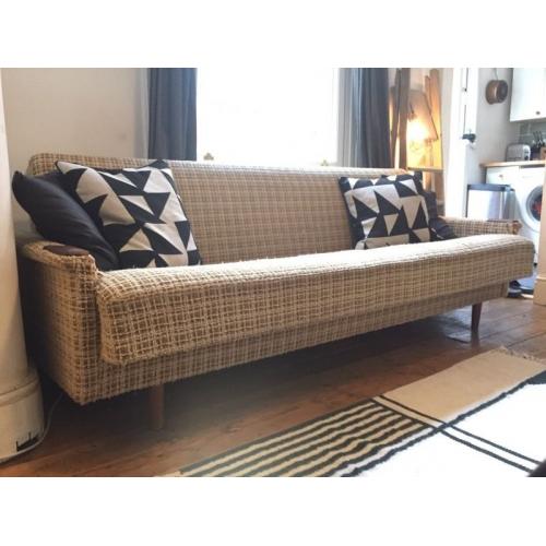 MID-CENTURY MODERN DANISH SOFA BED - VINTAGE RETRO