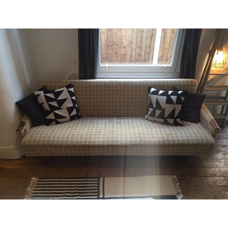 MID-CENTURY MODERN DANISH SOFA BED - VINTAGE RETRO